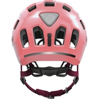 Cască de ciclism pentru copii ABUS Youn-I 2.0 cu lumină, culoare corai, mărimea S (48-54 cm), pentru fete și băieți 4