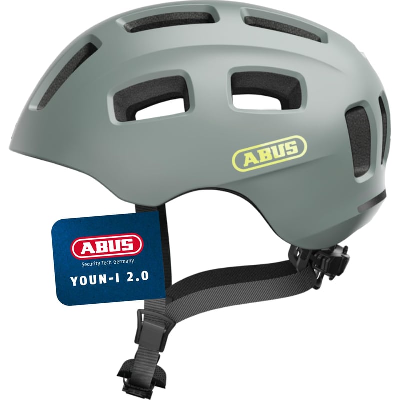 Cyklistická prilba ABUS Youn-I 2.0 s LED svetlom pre deti a mládež, unisex prilba na bicykel