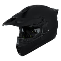 Set Complet Cască Moto Downhill pentru Copii ABXUJWUB - Cască Offroad cu Design cu Aripă Spate, Vizieră Completă, Protecție pentru Bărbie, Ochelari Panoramici + Mască, Sub-Negru, Mărimea M (54-55 cm) 2