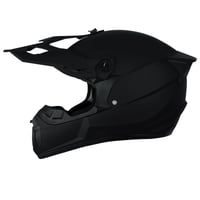 Set Complet Cască Moto Downhill pentru Copii ABXUJWUB - Cască Offroad cu Design cu Aripă Spate, Vizieră Completă, Protecție pentru Bărbie, Ochelari Panoramici + Mască, Sub-Negru, Mărimea M (54-55 cm) 3