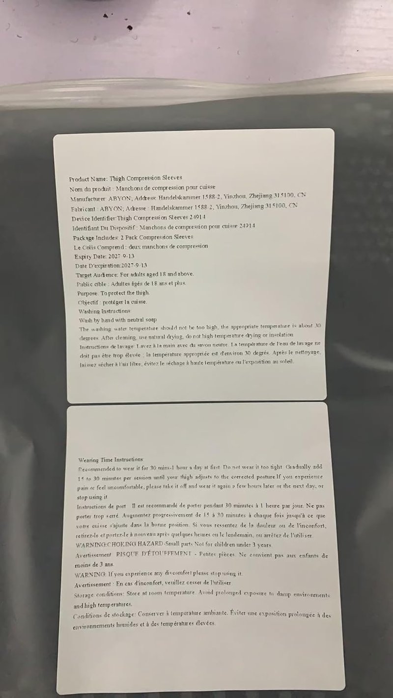 ABYON Comb Compression Támogatás Férfiaknak és Nőknek, 2 Darab, Légáteresztő Nem Csúszik