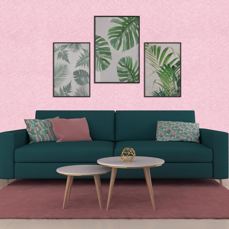Abyssaly Öntapadó Rózsaszín Bútorfólia 60x500 cm - Vízálló Selyemfényű Dekorációs Tapéta Bútorokhoz, Falakhoz, Szekrényekhez