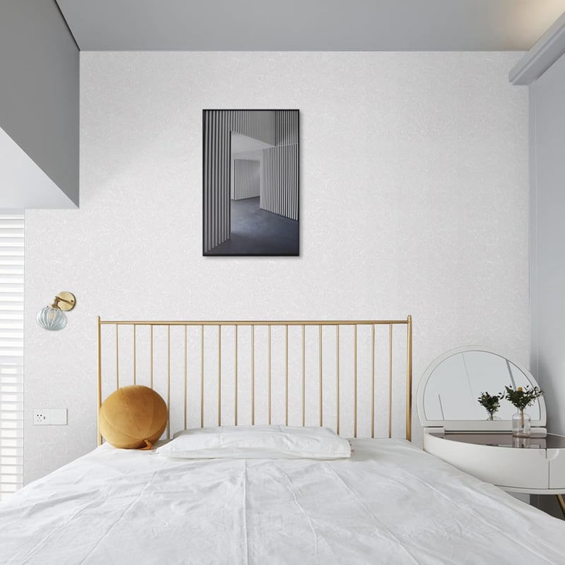 Abyssaly Öntapadós Bútor Fólia - Fehér Selyemmatt Vinyl Tapéta 60cm x 500cm - Vízálló Dekorációs Film Bútorokhoz, Falakhoz, Szekrényekhez