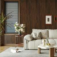 Abyssaly öntapadós bútorölelő fólia, sötétbarna tölgy mintás - 60x300 cm 5