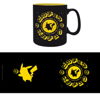 ABYSTYLE - Pokemon Pikachua Black Iconic Mug 16oz 5