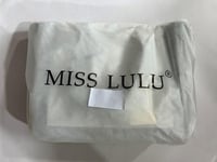 Miss Lulu V-alakú női válltáska műbőrből, levehető pánttal 8
