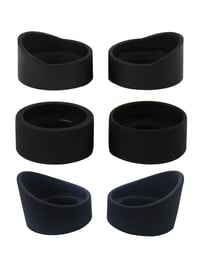 TopHomer 33MM-es ferde gumiszemlencse védő mikroszkóphoz és távcsőhöz, 2 darabos szett 5