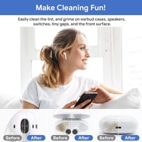 Maxsure 12-in-1 iPhone Tisztítókészlet - Multifunkciós Eszköz Lightning Port, Hangszóró és Fülhallgató Tisztításához - Mobiltelefon Ápol 2