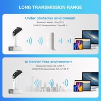 NETUM vezeték nélküli hibrid RFID és vonalkódolvasó, Bluetooth-os UHF és 2D szkennelés 8