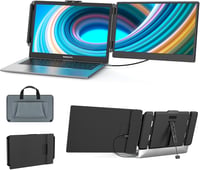 SMISEACOW 14" FHD IPS Hordozható Monitor Laptophoz, Telefonhoz, Játékkonzolhoz 8