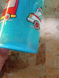 Sticlă pentru copii Sigg Viva One Police 0,5 L albastru, fără BPA, anti-scurgere, potrivită pentru băuturi carbogazoase - exterior uzat (stare: vezi a 2-a poză) 3