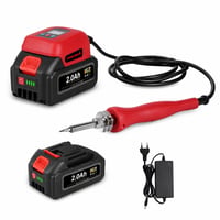 ONEVAN 80W bežično lemilo, 380-480°C, LCD zaslon — bez stalka za lemilo i paste za čišćenje (stanje: vidi 2. sliku) 1