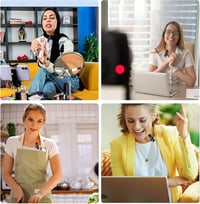 Zebbyee 2 az 1-ben vezeték nélküli csíptetős mikrofon Type-C/Android, zajszűrős, vlogokhoz, fekete 7