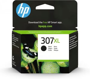 Vysokokapacitná čierna atramentová kazeta HP 307XL – Originálna kazeta HP