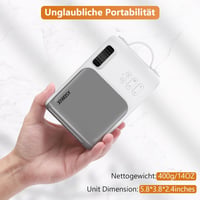 XIWBSY 10000 Lumen Mini Projektor Full HD Támogatással - Hordozható WiFi Bluetooth Házimozi, TV/Xbox/Laptop/Okostelefon Kompatibilis, 180" V 7