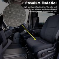 ConBlom Vezetőülés Huzat Mercedes Sprinter 2014-2018 Modellekhez - Vízálló, Strapabíró, Műbőr Ülésvédő, Egyszerű Tisztítás, Tökéletes Illesz 4