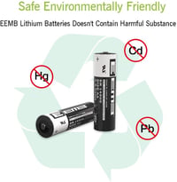 EEMB 3,6V AA lítium elem vízórához, gázmérőhöz - ER14505 LS14500 8