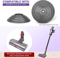 Dyson V10 V11 V12 V15 porszívófejhez kompatibilis görgő, nagy nyomatékú fejhez 3
