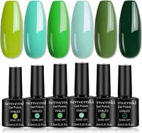 Senvenski 6 Nyári UV LED Zselés Körömlakk Szett - Divatos Színek 1