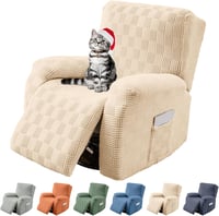 Polarfleece Relax Fotel Huzat - Elektromos, Dönthető Karfás Fotelre, Zsebbel 1
