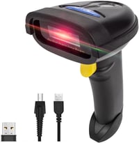 NETUM Bluetooth QR kódolvasó - Vezeték nélküli 1D/2D vonalkód szkenner iOS és Android támogatással 1
