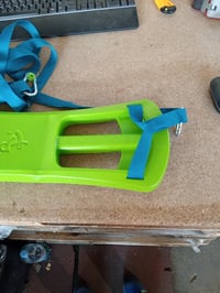 Leagăn 3 în 1 TP Toys TP929 verde - Utilizat, funcțional parțial — defect, funcționează parțial: șezut îndoit (stare: vezi a 2-a poză) 2