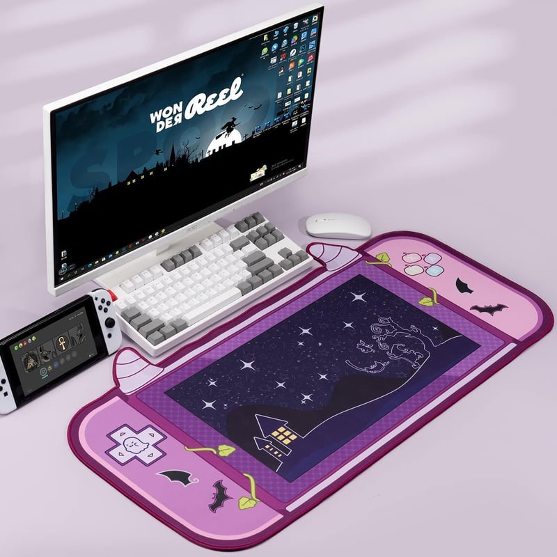 YOCORE XXL Csillagos Éj Mintás Csúszásmentes Gamer Egérpad