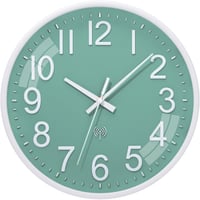 ACCSHINE Radijski zidni sat bešumni 30 cm veliki kuhinjski sat tihi rad 1