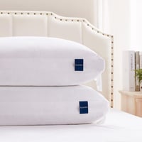 Pernă Hibridă cu Spumă cu Memorie ACCURATEX 40x80 cm, 2 bucăți, cu Umplutură din Microfibră și Husă Detașabilă, Înălțime Reglabilă, pentru Dormit pe O parte, pe Spate și pe Burtă 7