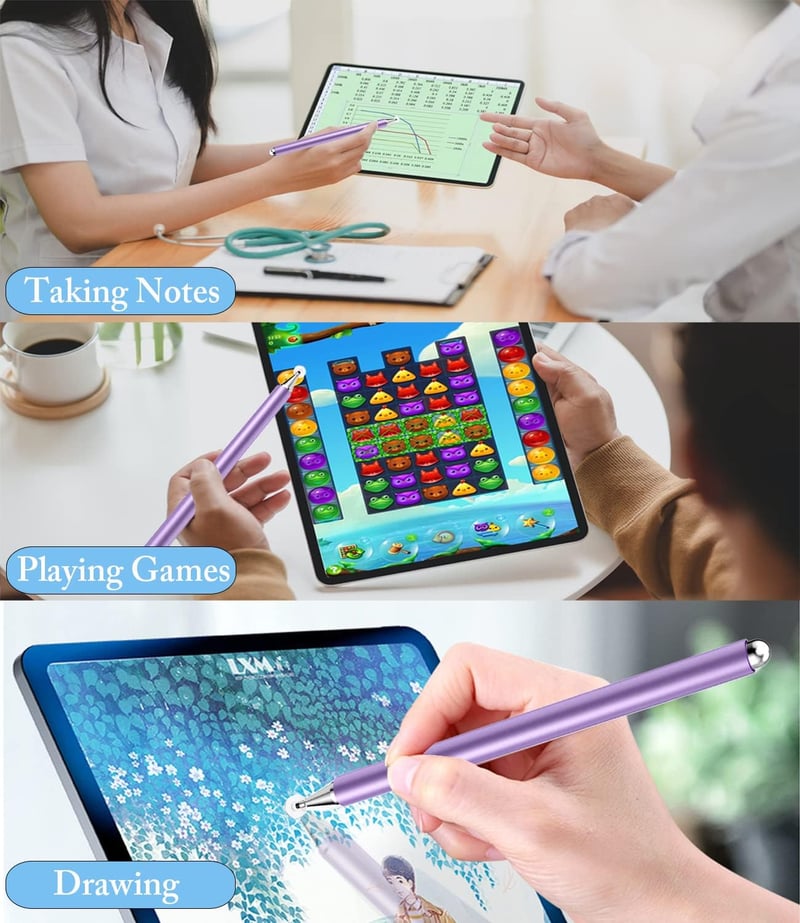 Apple Pencil alternatíva: Kenkor Active Stift - Univerzális érintőceruza iPad, Android és iOS készülékekhez