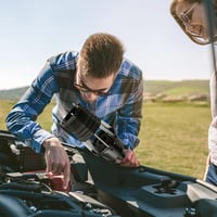 Acelectronic Tengelytömítés Feszítő 20-120 mm - Sűrített Levegős Gumiharang Szerelő Eszköz Kardántengelyhez, Alumínium Ötvözet, Univerzális 6