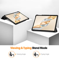 Puzdro Acelive pre tablet Honor Pad X9a/X9 Pro 11,5 palca 2025 – čierne ochranné puzdro, držiak na tablet kompatibilný s 11,5-palcovými zariadeniami 2