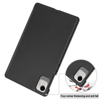Puzdro Acelive pre tablet Honor Pad X9a/X9 Pro 11,5 palca 2025 – čierne ochranné puzdro, držiak na tablet kompatibilný s 11,5-palcovými zariadeniami 5