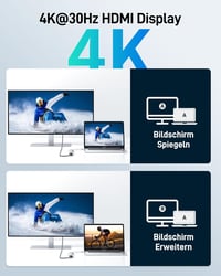 Acer 7 az 1-ben USB-C Hub HDMI 4K, 100W töltés, SD kártyaolvasó 3