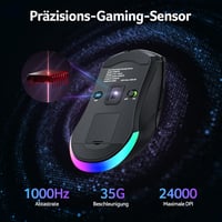 Acer Gaming Egér Dual Mode 24K DPI Wireless RGB Programozható Bal és Jobbkezes 2