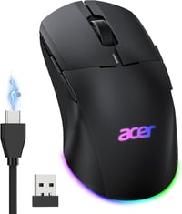 Acer Gaming Egér Dual Mode 24K DPI Wireless RGB Programozható Bal és Jobbkezes 1