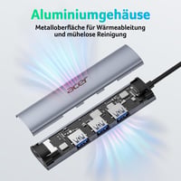 Acer USB-C és USB-A Ethernet adapter hub 6