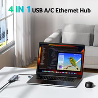 Acer USB-C és USB-A Ethernet adapter hub 2
