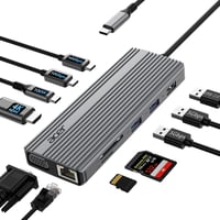 Acer USB-C Hub 11 az 1-ben HDMI 4K, VGA, Ethernet, SD kártyaolvasó 1