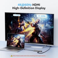 Acer USB-C Hub 11 az 1-ben HDMI 4K, VGA, Ethernet, SD kártyaolvasó 3