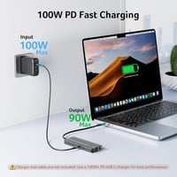 Acer USB-C Hub 11 az 1-ben HDMI 4K, VGA, Ethernet, SD kártyaolvasó 6