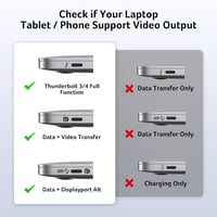 Acer USB-C Hub 4K HDMI adapter 100W PD, 4 az 1-ben multiport elosztó 8