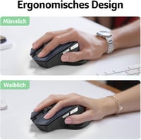 Acer Wireless Egér 2.4 GHz 1600 DPI 6 Gombos Jobb Kezes Laptop PC MacBook 8