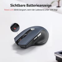 Acer Wireless Egér 2.4 GHz 1600 DPI 6 Gombos Jobb Kezes Laptop PC MacBook 6