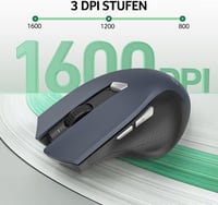 Acer Wireless Egér 2.4 GHz 1600 DPI 6 Gombos Jobb Kezes Laptop PC MacBook 3
