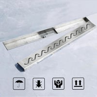 Acezanble 80cm Zuhanylefolyó Szűrővel és Levegőfrissítővel 3