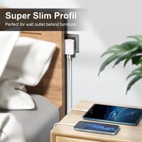 Acezeek 40W USB-C gyors töltő 4 porttal iPhone Samsung telefonokhoz 4