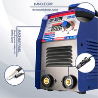 PLASMARGON ZX7-200P Inverteres Hegesztőgép 220V 200A - Hordozható IGBT Digitális MMA ARC Hegesztő Kezdőknek, Alacsony Füst és Por Kibocsátás 2