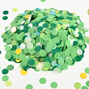 Confetti sclipitoare verde neon ACKKOR 8000 bucăți 50 g, decorațiuni mari din hârtie aurie, confetti din lemn pentru masă, pentru zi de naștere, baby shower, decor de nuntă