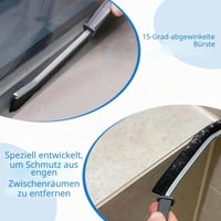 7-dielna súprava mikrovláknových prachoviek ACOMTUO s teleskopickou rúčkou a ohybnou kefou na rohy, dĺžka až 250 cm, na stropné ventilátory a pavučiny 6